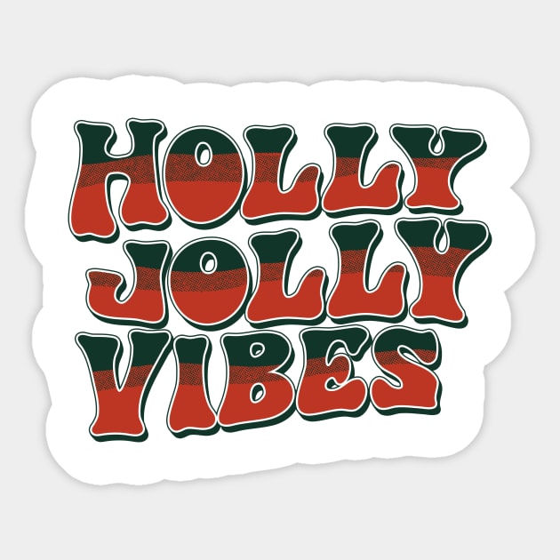 holly jolly vibes Sticker by Juniorilson